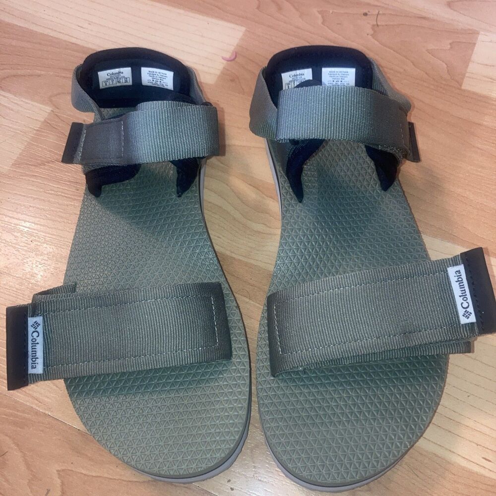 Columbia Women's Via Sport Lightweight Quick-Dry Sandals Green Size 9 BL8473-316